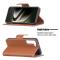  Samsung Galaxy S22 Fodral Litchi Shark Brun