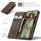 CASEME CASEME Galaxy A56 5G/A36 5G Fodral Retro Läder Mörk Brun