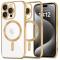 Tech-Protect Tech-Protect iPhone 16 Pro Skal MagSafe MagFlex Shiny Gold