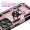  iPhone 17 Pro Skal Shockproof Hybrid Ring Roséguld