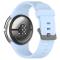  Google Pixel Watch 4 / 3 45 mm Armband Silikon Ljus Blå