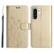  Samsung Galaxy A27 5G Fodral Blommor/Fjärilar Guld