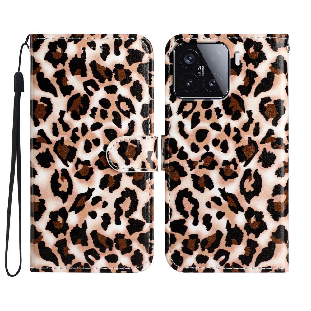  Xiaomi 15T Pro Fodral Med Tryck Leopard