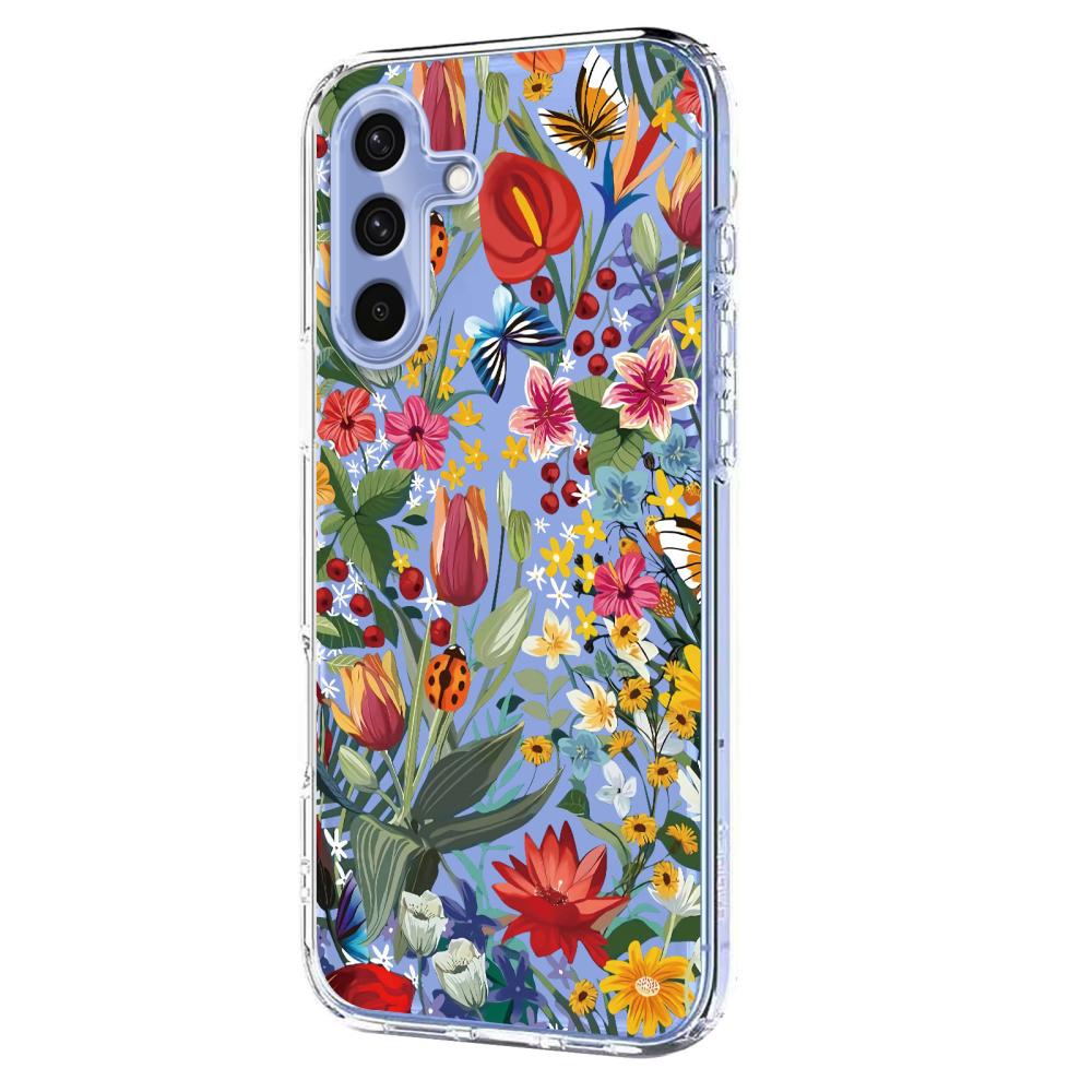  Samsung Galaxy A37 5G Skal Med Tryck Blommor