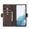 LC.IMEEKE LC.IMEEKE Samsung Galaxy S23 Fodral Läder Brun