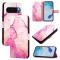  Google Pixel 10/10 Pro / 9/9 Pro Fodral Marmor Rosa / Lila