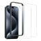 NORTHJO NORTHJO iPhone 15 Pro Skärmskydd 2-PACK Härdat Glas