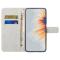 Motorola Moto G35 5G Fodral Med Tryck Blommor