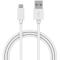 Smartline Smartline 2m Micro USB Laddningskabel Vit