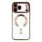  iPhone 17 Pro Max Skal MagSafe Electroplated TPU Koppar