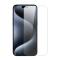 NORTHJO NORTHJO iPhone 15 Pro Skärmskydd 2-PACK Härdat Glas