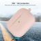  AirPods 3 Skal Silikon Med Krok Ljus Rosa