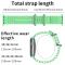 ColorPop Apple Watch 42/41/40/38 mm Armband Ocean Wave Pistasch
