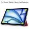  iPad Air 13 2026-2024 Fodral Tri-Fold Röd