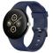  Google Pixel Watch 4 / 3 45 mm Armband Silikon Mörk Blå