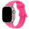ColorPop Silikon Armband Butterfly Apple Watch 42/41/40/38 mm (M/L) Hot Pink