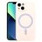  iPhone 14 Plus Skal MagSafe Liquid Silikon Vit