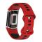  Fitbit Charge 6 / 5 Armband Silikon Tvåfärgat Röd/Svart