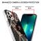  iPhone 16 Pro Max Skal TPU Marmor Svart Blomma