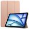  iPad Air 13 2026-2024 Fodral Tri-Fold Roséguld