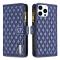 BINFEN BINFEN iPhone 15 Pro Fodral Diamond Multifunktionell Blå