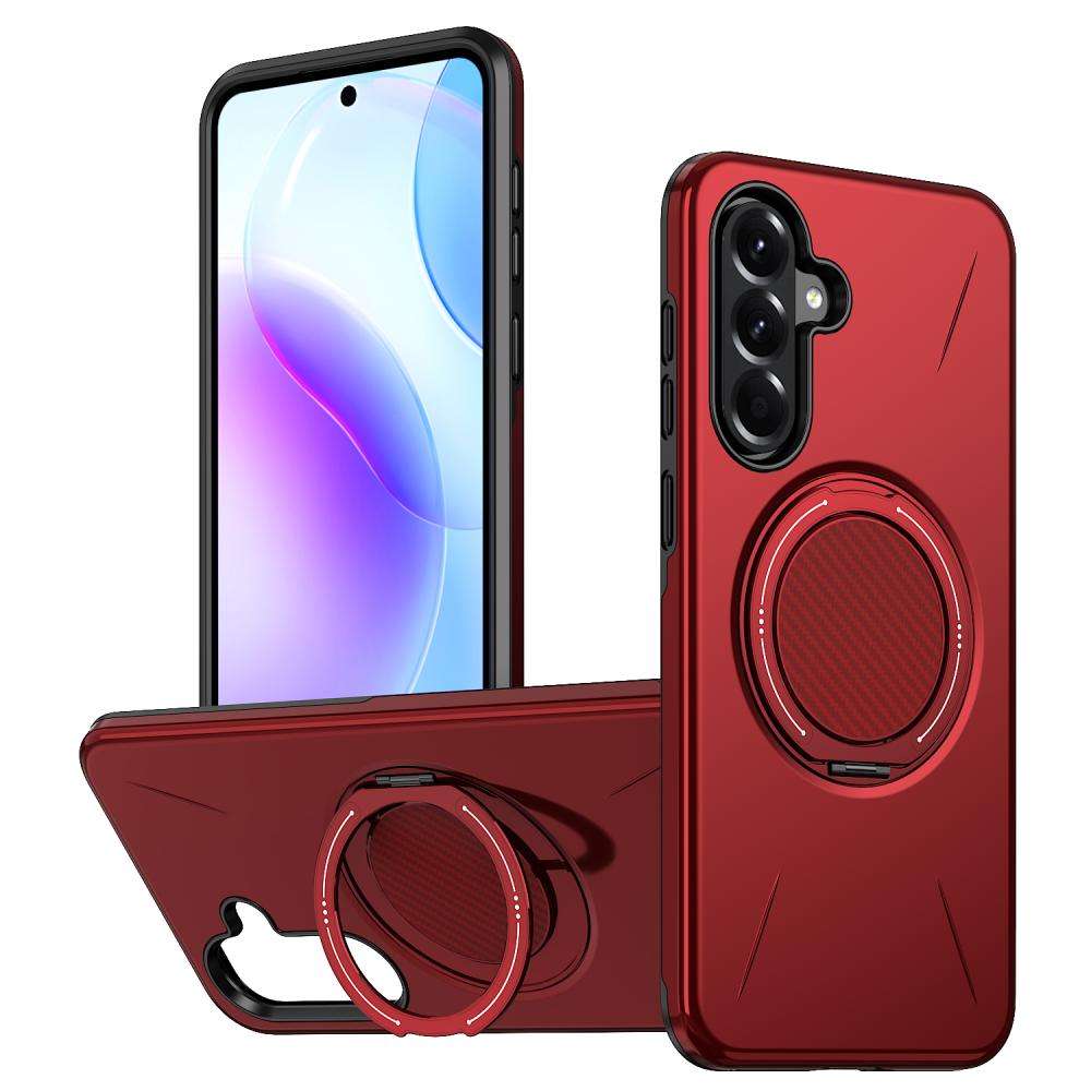  Samsung Galaxy A27 5G Skal Magsafe Kickstand Röd