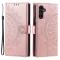  Samsung Galaxy A35 5G Fodral Mandala Läder Roséguld