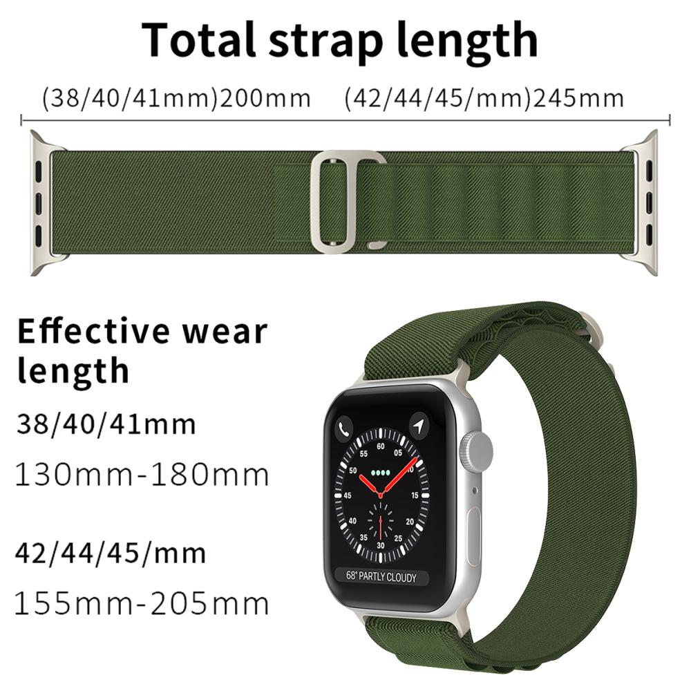 ColorPop Apple Watch 42/44/45/46/49 mm Armband Alpine Pro Loop