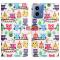  Motorola Moto G35 5G Fodral Med Tryck Ugglor