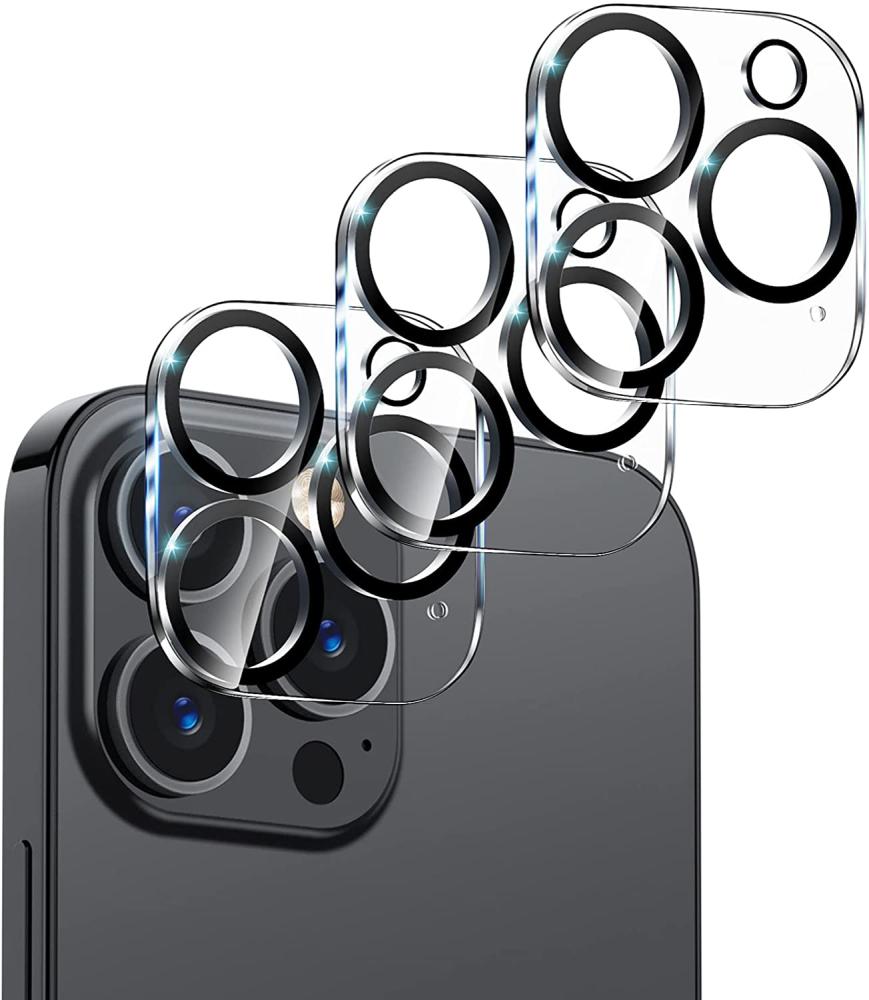  [3-Pack] iPhone 13 Linsskydd I Härdat Glas