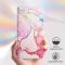  Google Pixel 10/10 Pro / 9/9 Pro Fodral Marmor Roséguld