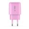 Tech-Protect Tech-Protect 20W Väggladdare PD QC3.0 USB-C / USB-A Baby Pink