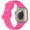 ColorPop Silikon Armband Butterfly Apple Watch 42/41/40/38 mm (S/M) Hot Pink