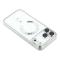  iPhone 17 Pro Max Skal MagSafe Electroplated TPU Silver