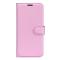  Xiaomi Redmi 12C 4G Fodral Litchi Läder Ljus Rosa