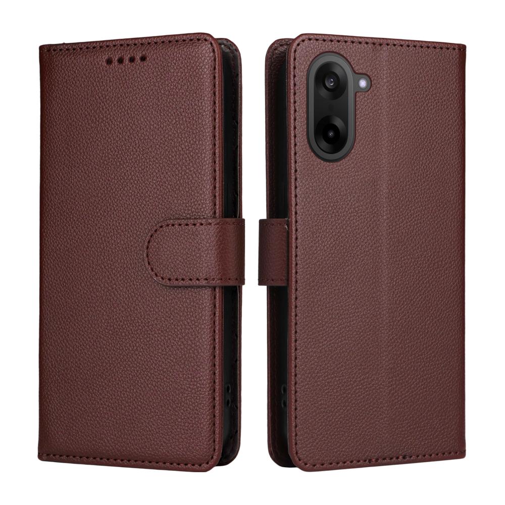  OnePlus Nord CE5 Plånboksfodral Läder Brun