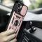 iPhone 14 Skal Armor Hybrid Ring CamShield Roséguld