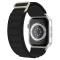 ColorPop Apple Watch 42/44/45/46/49 mm Armband Alpine Pro Loop Svart