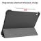  iPad Air 13 2026-2024 Fodral Tri-Fold Grå