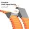 DUX DUCIS DUX DUCIS Apple Watch 38/40/41/42 mm Armband Nylon Orange