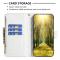 BINFEN BINFEN iPhone 15 Pro Fodral Diamond Multifunktionell Vit