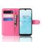  Huawei Y5 (2019) - Litchi Plånboksfodral - Rosa