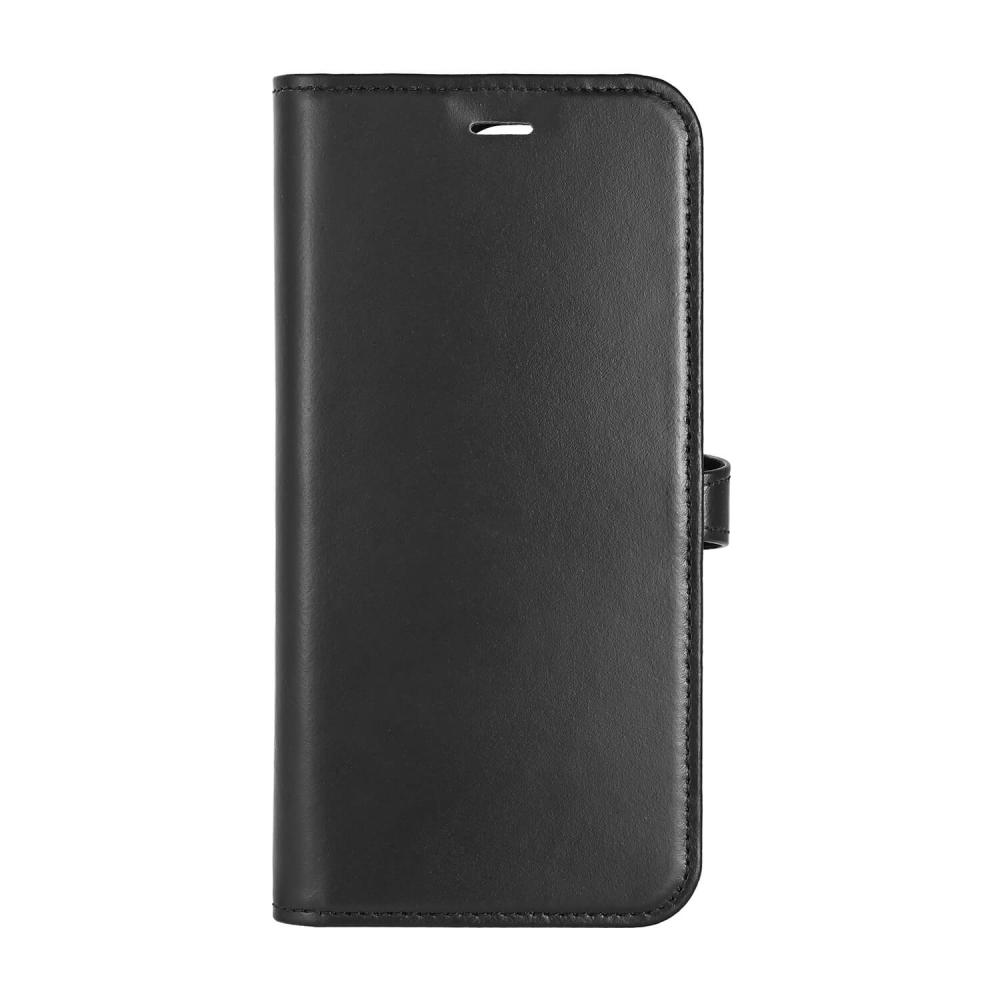 Buffalo Buffalo iPhone 16 Pro Fodral MagSafe 2in1 Äkta Läder Svart