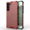  Samsung Galaxy S23 Plus Skal Honeycomb Hybrid Röd