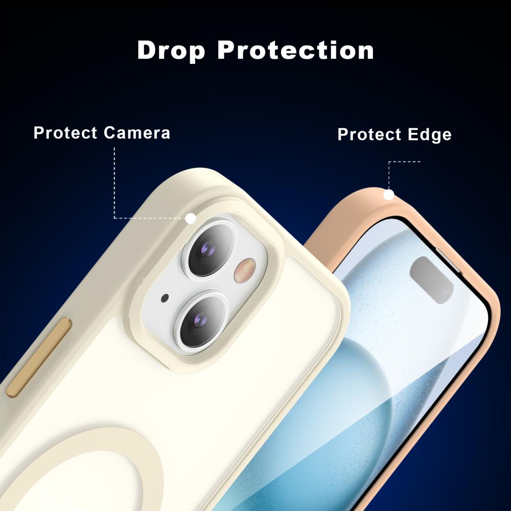 ColorPop ColorPop iPhone 15 Plus/14 Plus Skal CH MagSafe Matt Off White