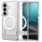 Spigen Spigen Galaxy S26 Skal MagSafe Ultra Hybrid 'S' Transparent/Vit