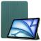  iPad Air 13 2026-2024 Fodral Tri-Fold Grön