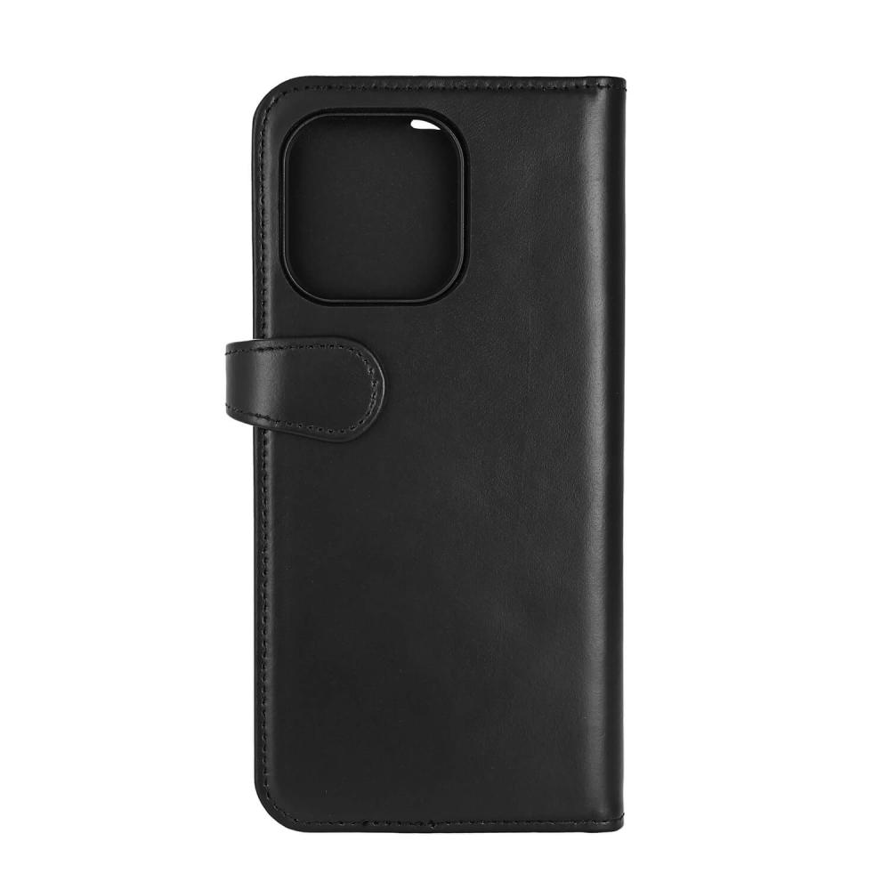Buffalo Buffalo iPhone 16 Pro Max Fodral MagSafe 2in1 Äkta Läder Svart