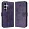  Samsung Galaxy A27 5G Fodral Fjäril Mörk Lila