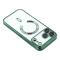  iPhone 17 Pro Max Skal MagSafe Electroplated TPU Grön